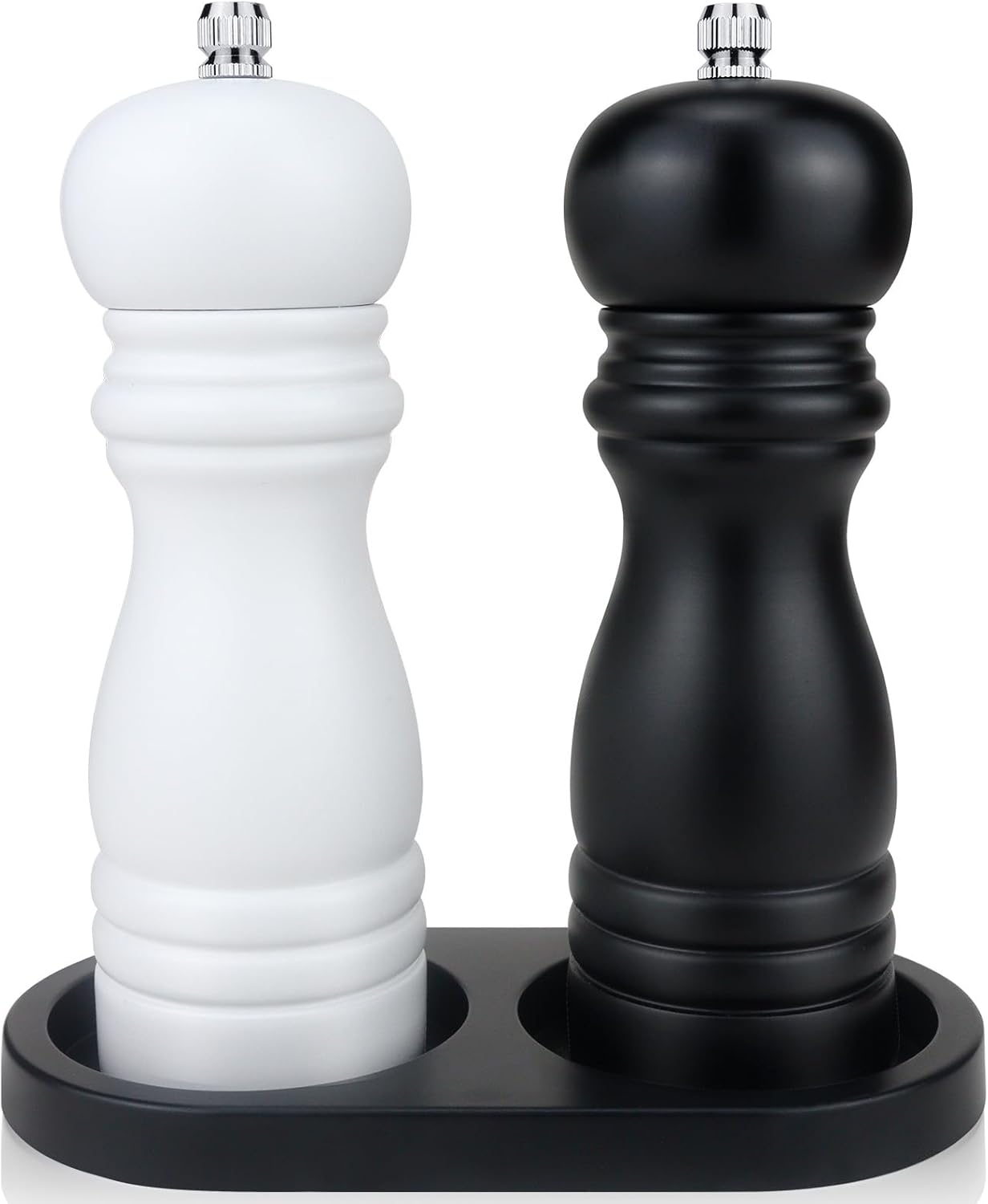 Lot de 2 moulins à sel et à poivre en bois Vendos85 - Mathon