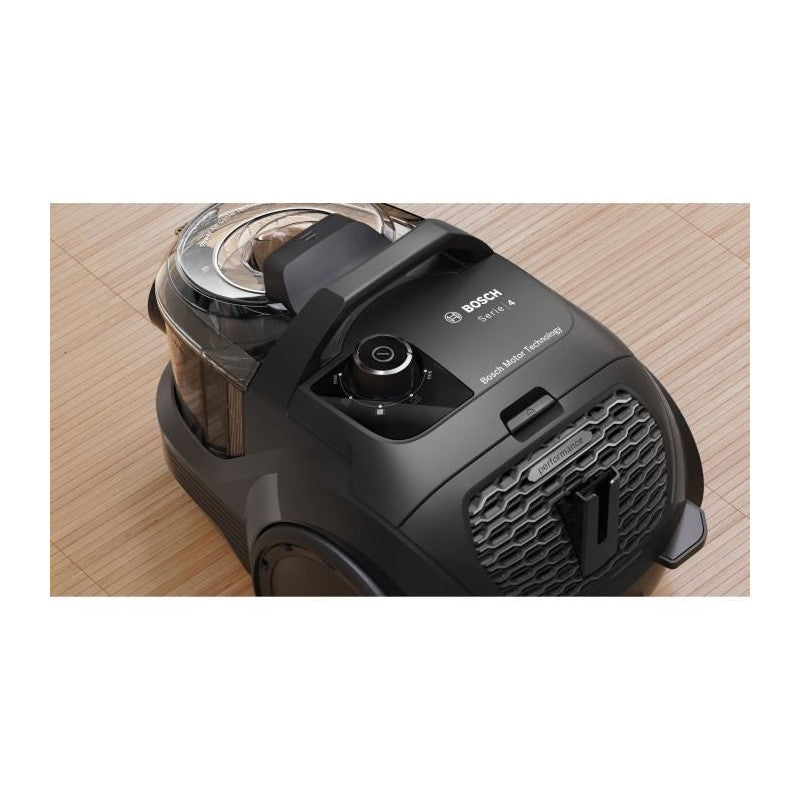 Nouveauté ! Aspirateur Traineau Sans Sac -   Bgc21x300 - 550w - 2l - 76 Db - Noir Bosch - Mathon - 6