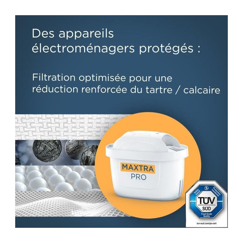 Carafe Filtrante Brita - Style Essential Sable - Capacité 2,4l Dont 1,4l D