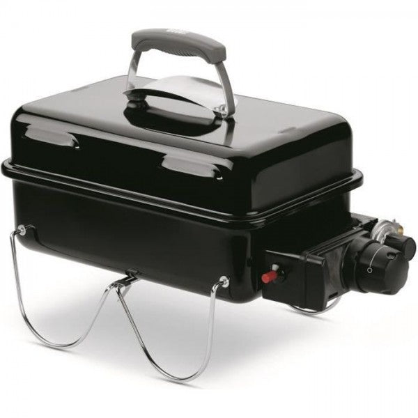 Barbecue A Gaz - Weber - Go-anywhere - Cuve Et Couvercle En Acier émai Weber - Mathon - 1