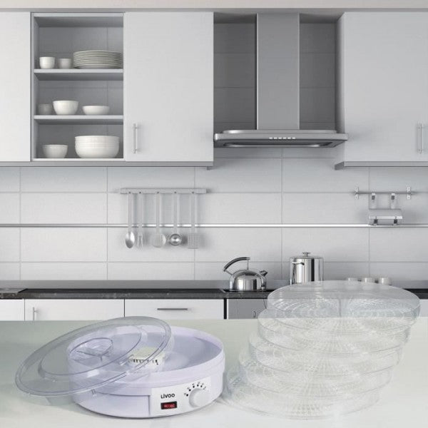 Déshydrateur - Livoo - Dom202 - 5 Plateaux De Dessiccation - Thermosta Livoo - Mathon - 2