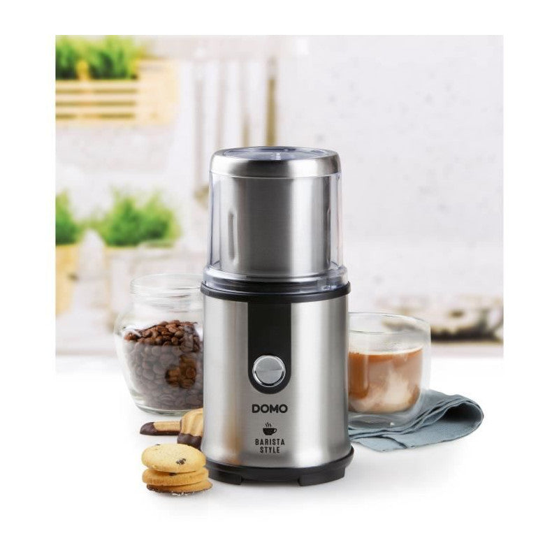 Moulin A Café électrique - Domo - Do723k - 300 W - Capacité : 110 G - Mécanisme Broyeur A Meules Domo - Mathon - 6