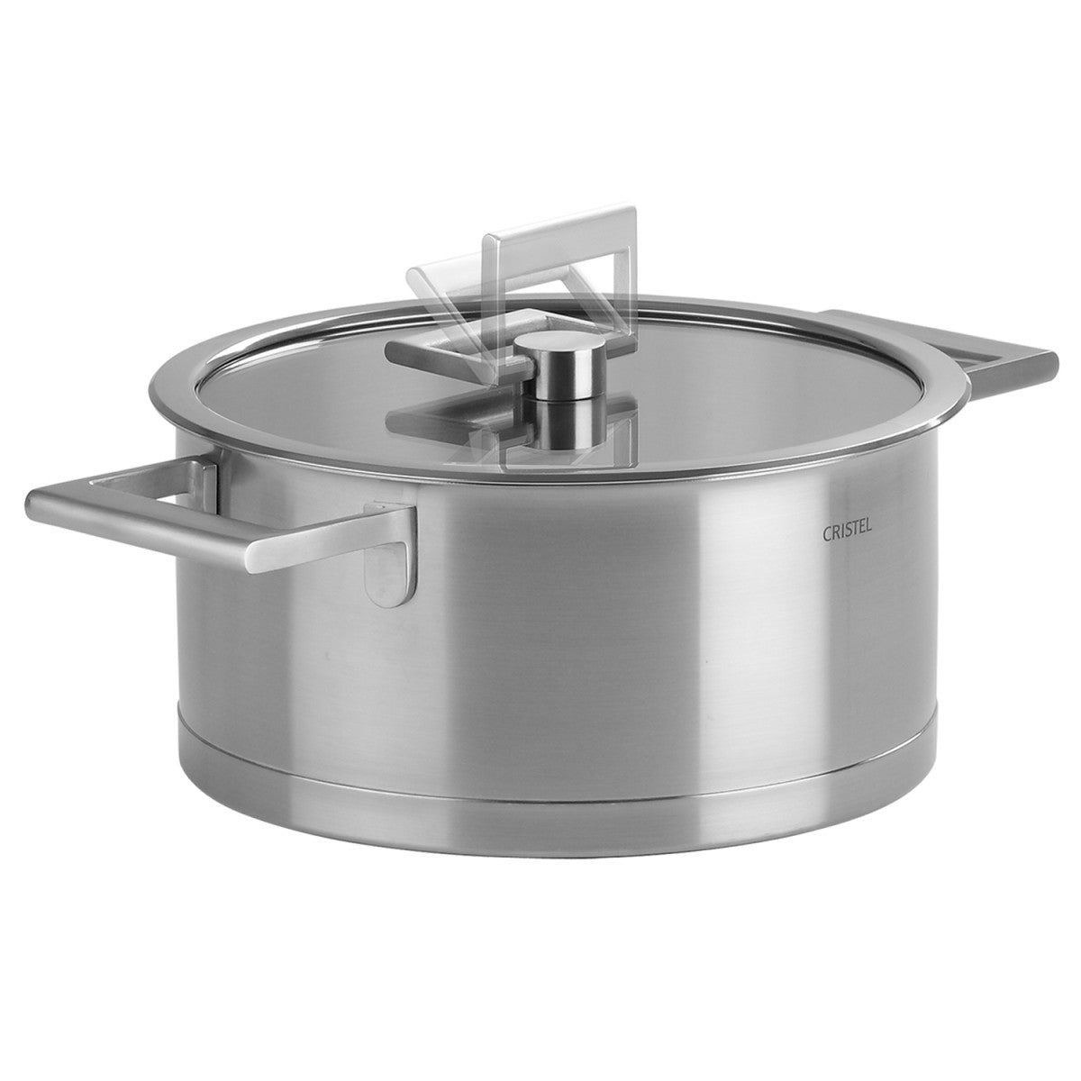 Faitout inox Strate fixe 22cm Cristel - Mathon - 2