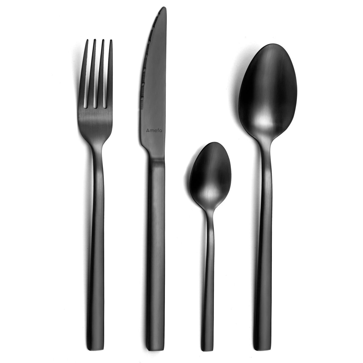 Escade Noir Satiné - Coffret 16 pièces Amefa - Mathon - 1