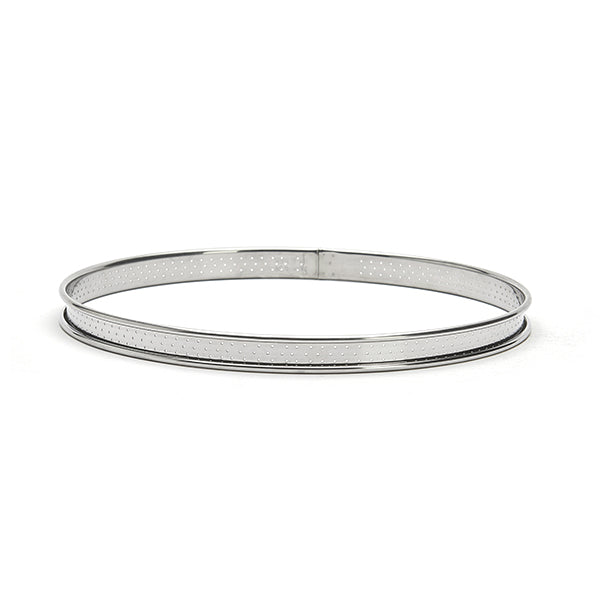 Cercle à tarte inox perforé 26 cm De Buyer - Mathon - 1