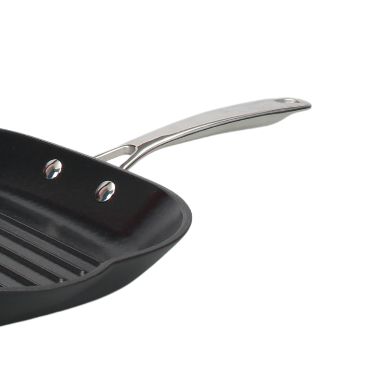 Grill noir 28cm - "AirIron" Laguiole Cuisson - Mathon - 4