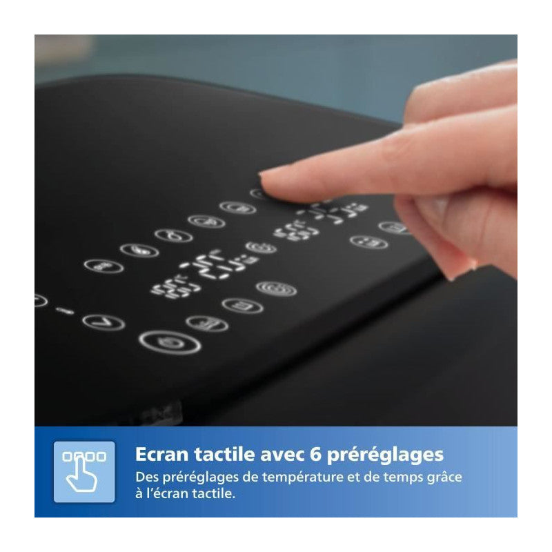 Friteuse Sans Huile   - Airfryer Xxl Na351/00 - Capacité 7,1l - Double Cuve - 6 Préréglages - 2450w Philips - Mathon - 4