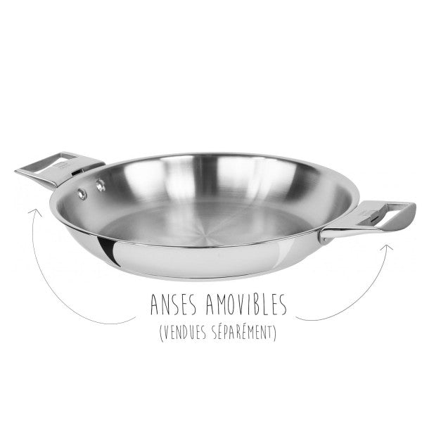 Poêle tout inox Casteline sans manche 20 cm Cristel - Mathon - 4