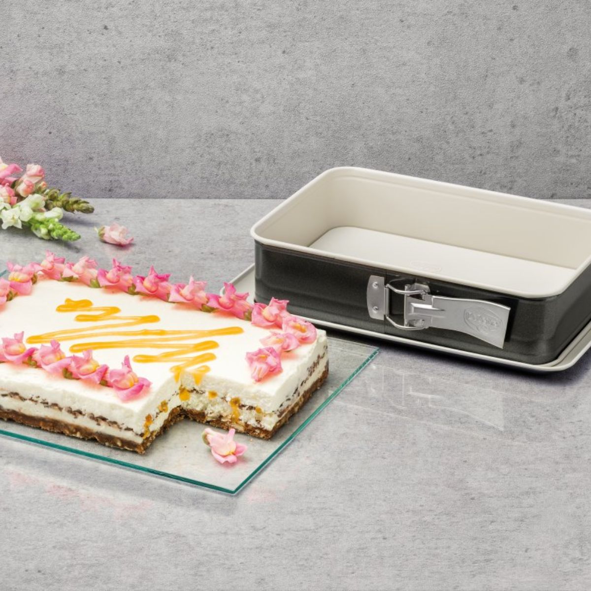 Moule à manqué 28 cm et moule rectangulaire 28 x 18 cm Dr. Oetker Back Trend Dr. Oetker - Mathon - 2