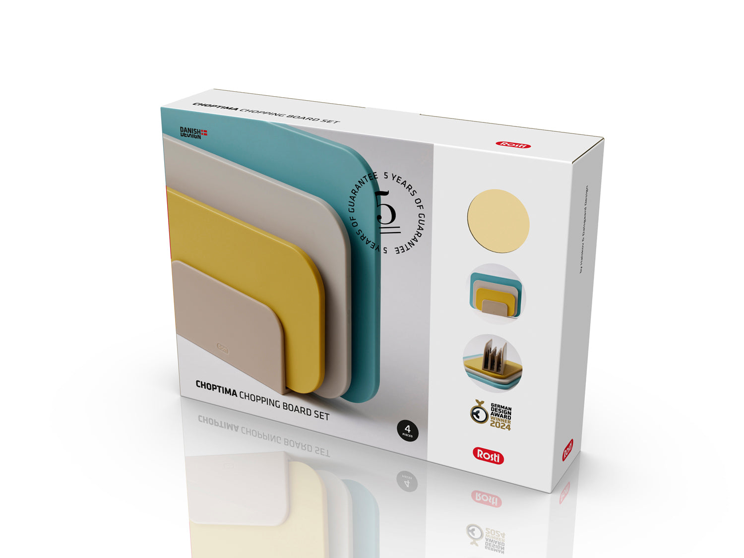 Ensemble planches à découper CHOPTIMA en polyéthylène Océan Rosti - Mathon - 3