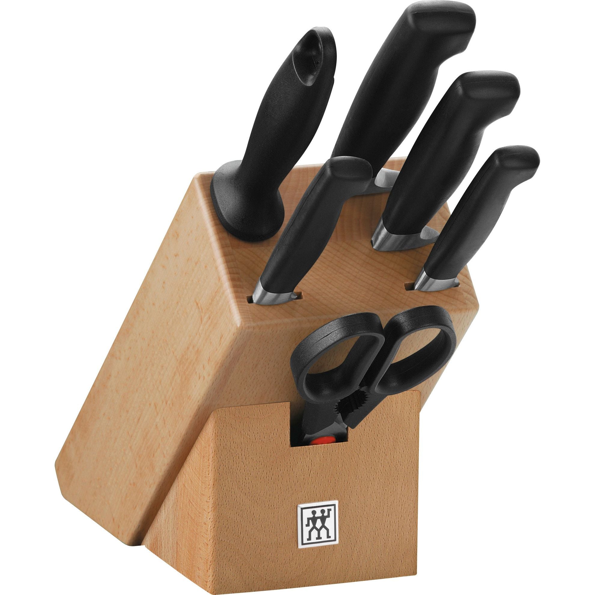 7-pcs, Bloc de couteaux, Nature Zwilling - Mathon