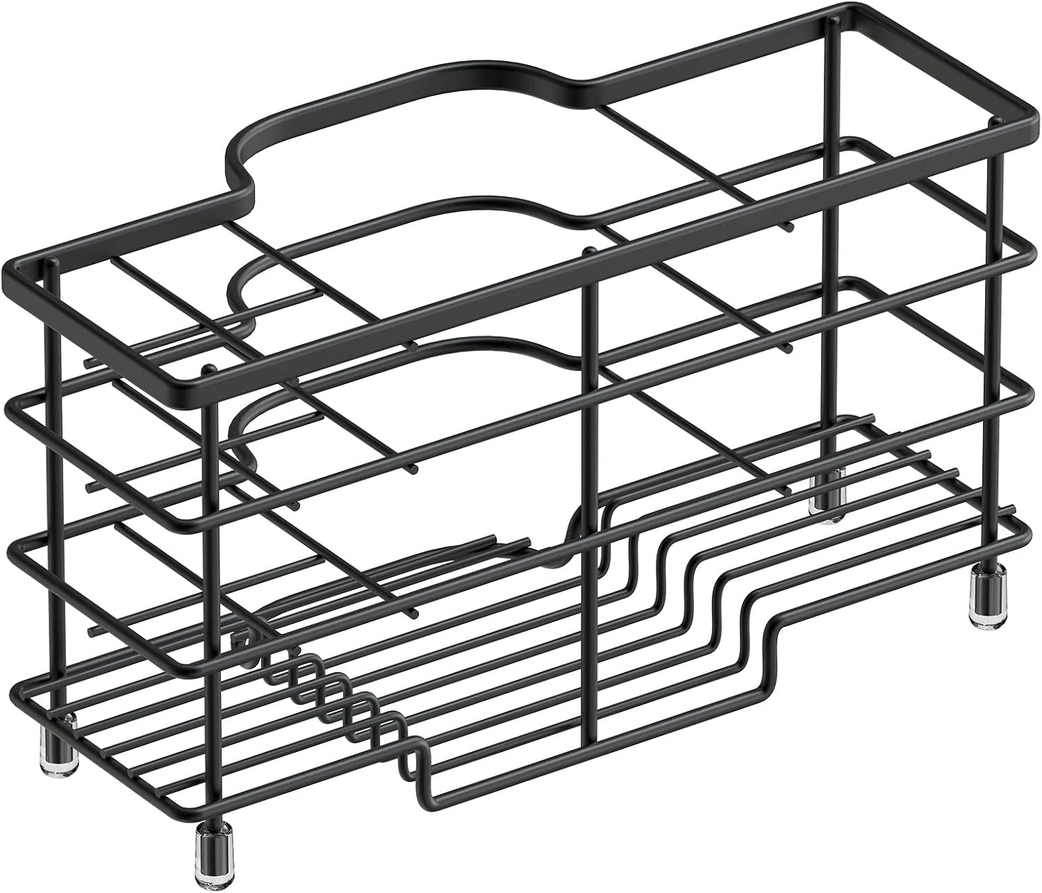 Porte-Brosse à Dents électrique en Acier Inoxydable noir Vendos85 - Mathon