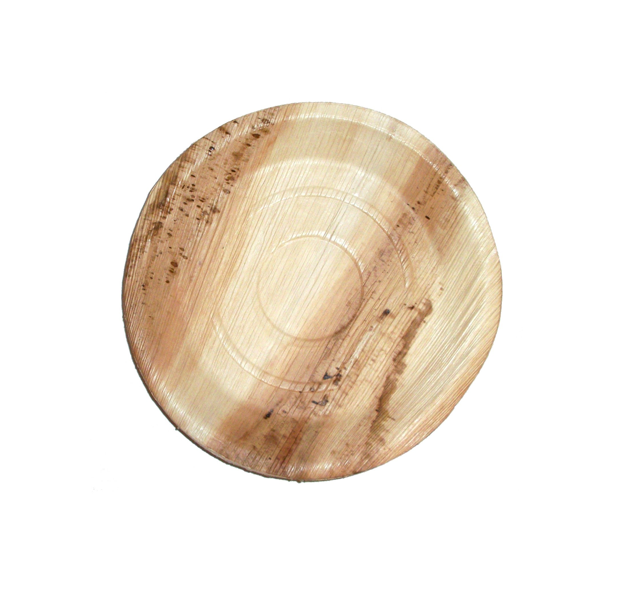 25Pcs - Assiette ronde en palmier   H25mm FirstPack - Mathon - 2