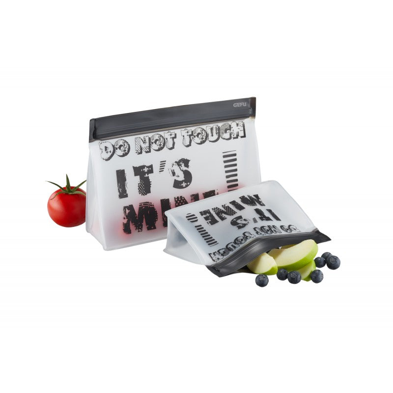 Set de sachets pour snack zipzip 2 pièces Gefu - Mathon - 3