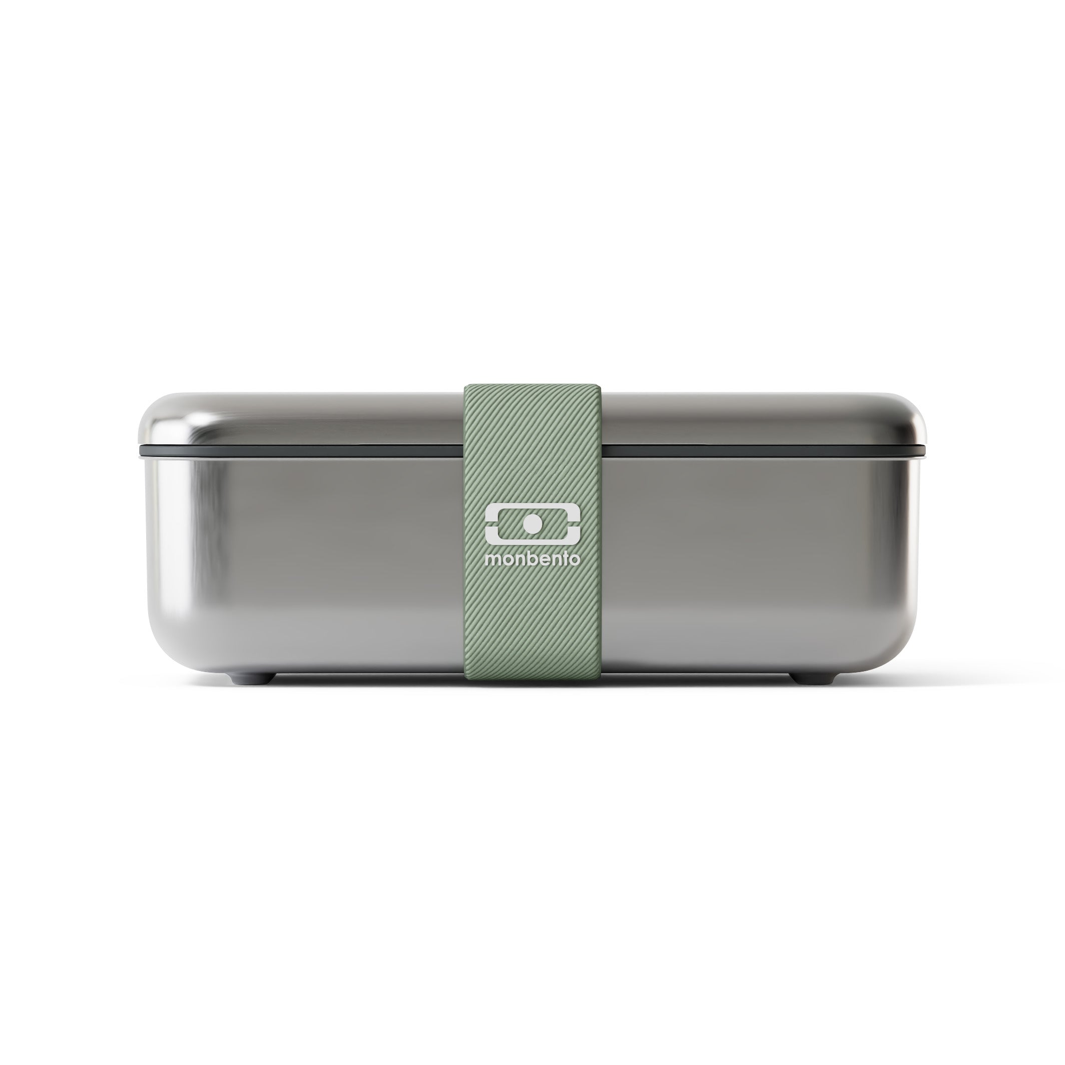 Lunch box en métal micro-ondable Sense Vert Natural 700ml Monbento - Mathon - 2