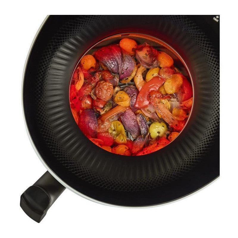 Friteuse Sans Huile   - Satisfry Air Panoramic 27420-56 - Capacité 5l - 10 Programmes De Cuisson - 1500w - Cream Russell Hobbs - Mathon - 3