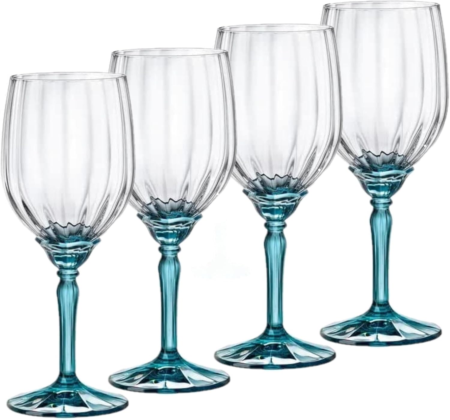 Lot de 4 verres à vin rouge, FLORIAN, 53 cl Bormioli Rocco - Mathon - 1