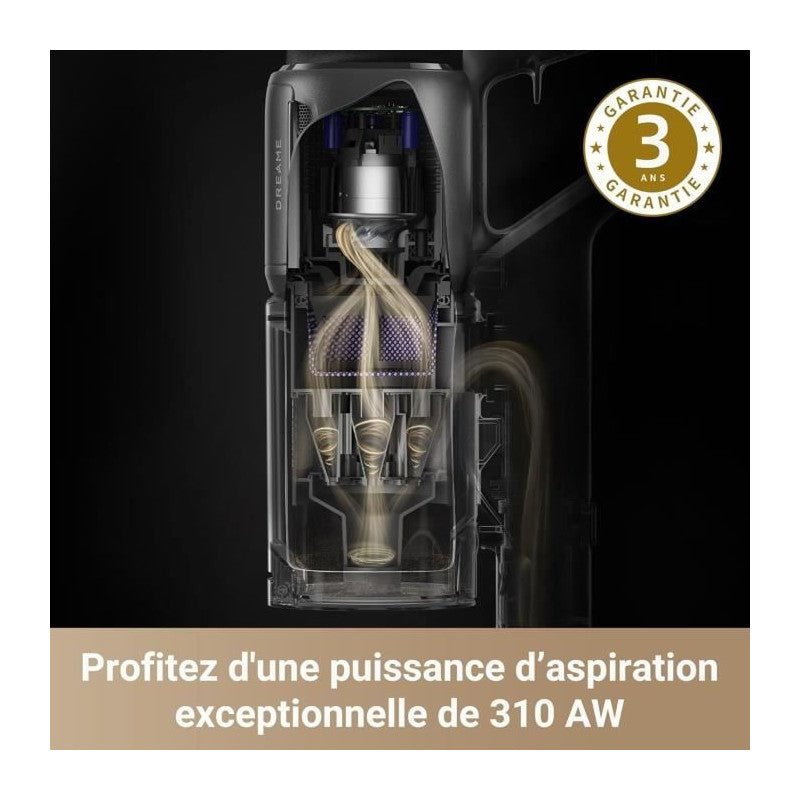 New   Z30 - Aspirateur Balai Sans Fil - Puissance 310 Aw - Autonomie 90 Min - Technologie De Détection De Poussiere Dreame - Mathon - 5