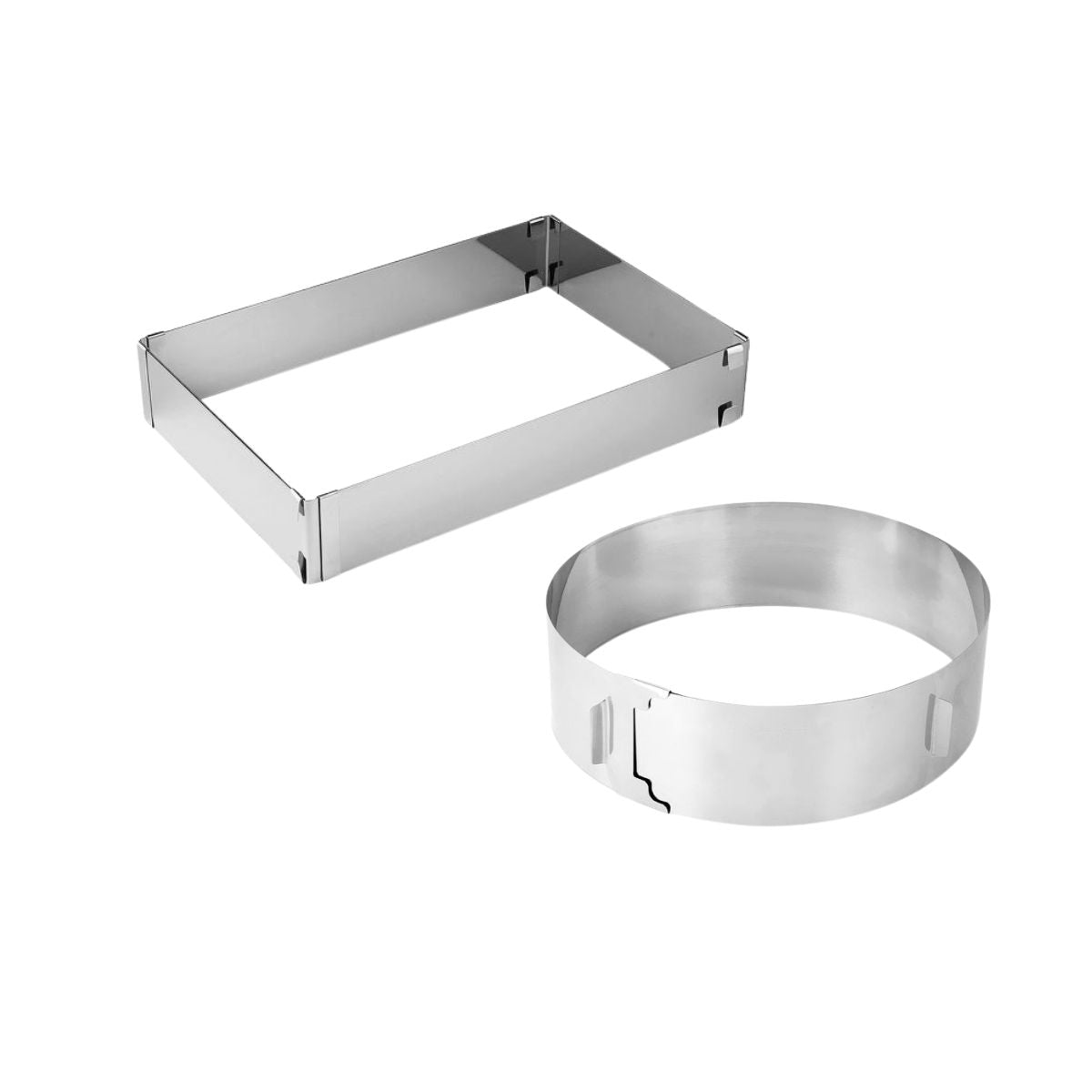 Cadre et cercle à pâtisserie réglable Zenker Smart Pastry Zenker - Mathon - 1