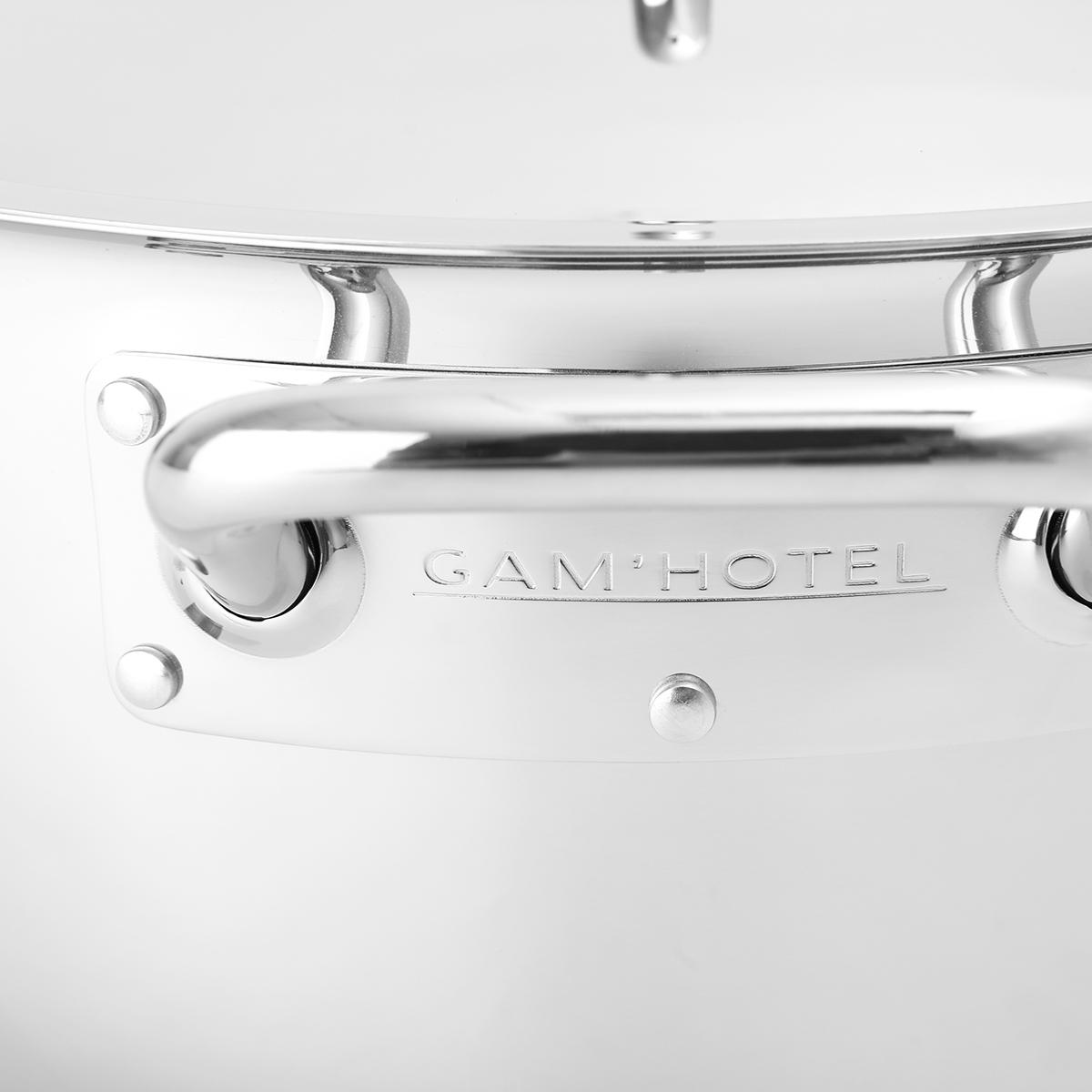 Sautoir inox - 32cm induction Gam Hotel - Mathon - 4