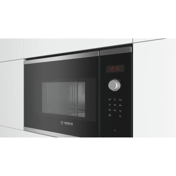 Micro-ondes Simple Encastrable - Bosch Ser4 - Bfl523ms1f - Inox - 20 L Bosch - Mathon - 2