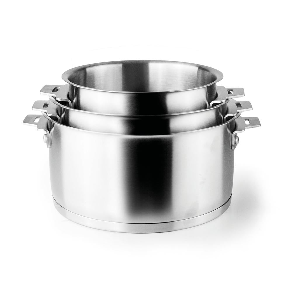 Série de 3 casseroles combi 16-18-20 cm Lacor - Mathon - 1