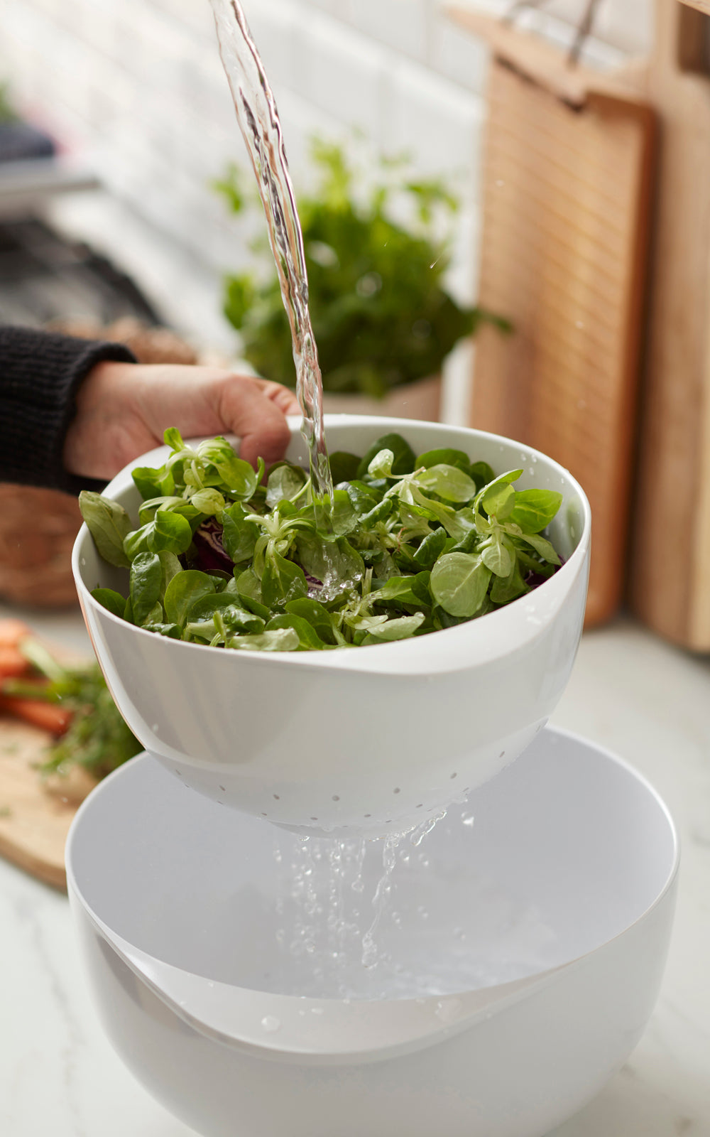 Bol mélangeur Margrethe Blanc 4L Rosti - Mathon - 9