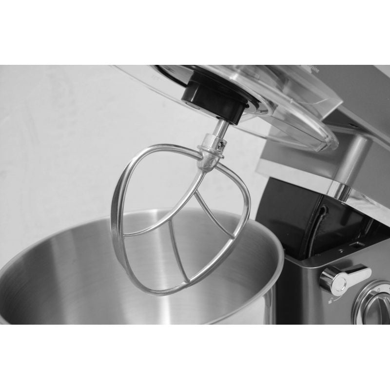 Robot petrin 1800 W max 6.5L gris Herzberg HG5065-GRIS Herzberg - Mathon - 4