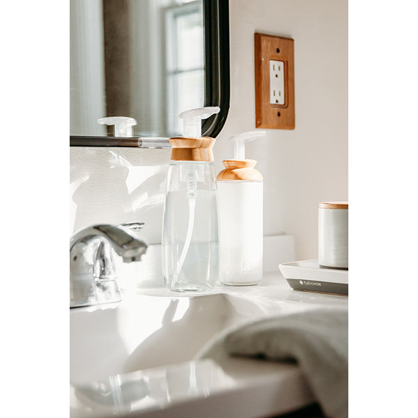 Distributeur de savon en verre Soap Opera Full Circle - Mathon - 4