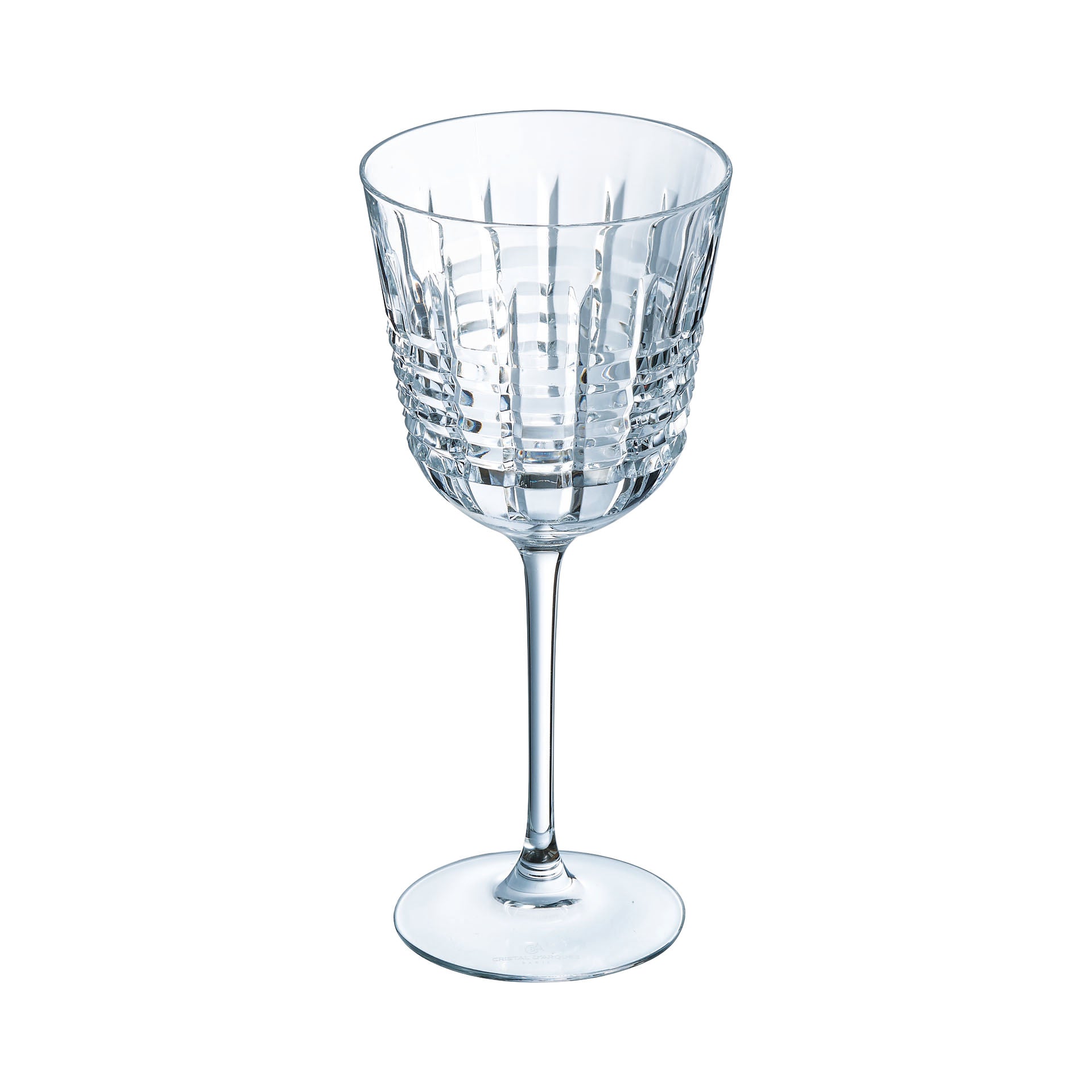 6 verres à pied 35cl Rendez-Vous Cristal d