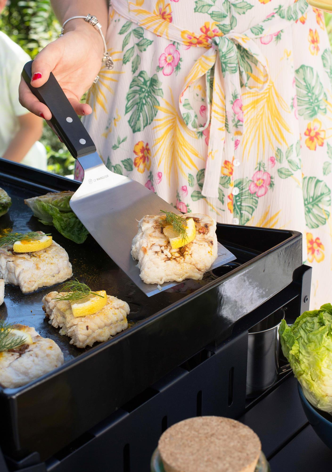 Maxi Spatule Inox Longue Le Marquier - Mathon - 2