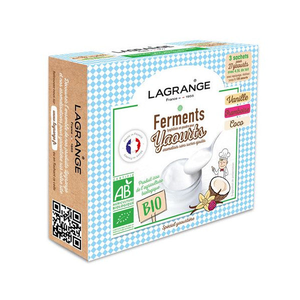 Ferments Pour Yaourts Aromatisés Sans Sucres Ajoutés Lagrange 385004 Lagrange - Mathon