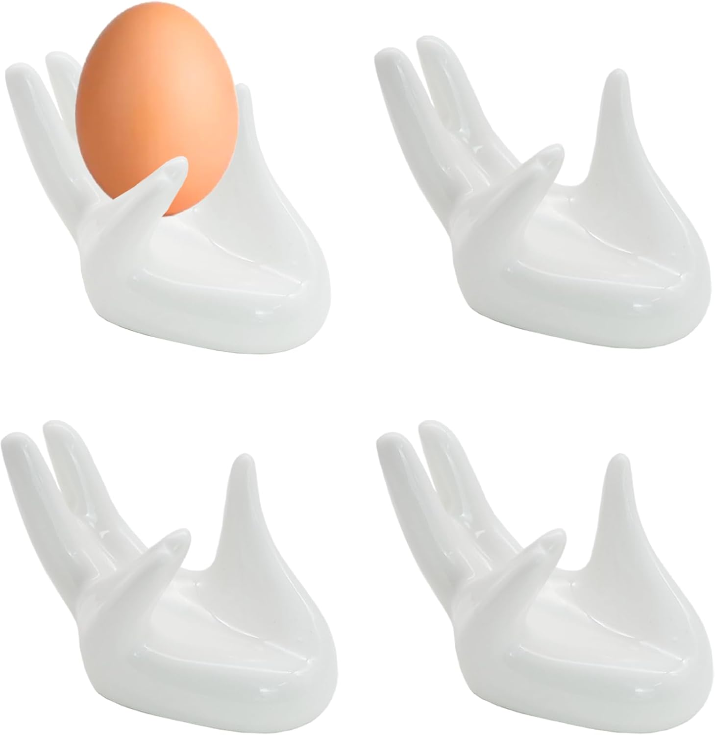 Coquetiers en porcelaine colorés et élégants Vendos85 - Mathon