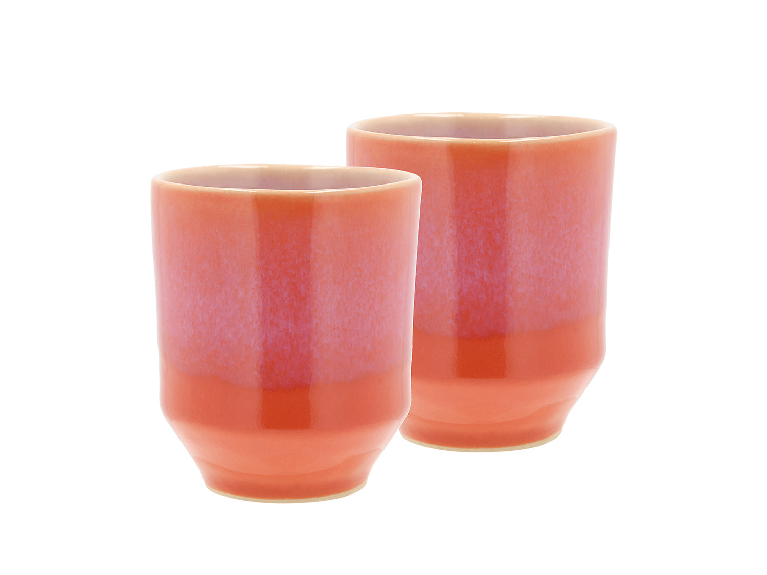 Mug Allure en Grès Violet/Orange Villa Collection - Mathon - 1