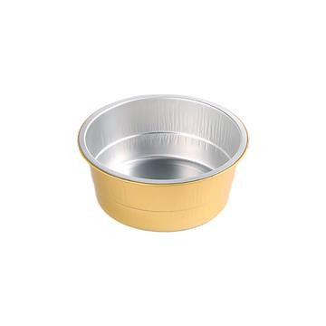 50Pcs - Opseal Pot aluminium couleur or/argenté   H55mm 620ml FirstPack - Mathon