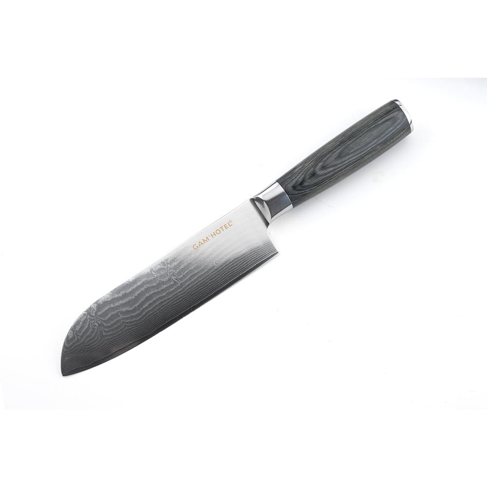 Couteau santoku 29,5cm - Damarus Gam Hotel - Mathon - 2