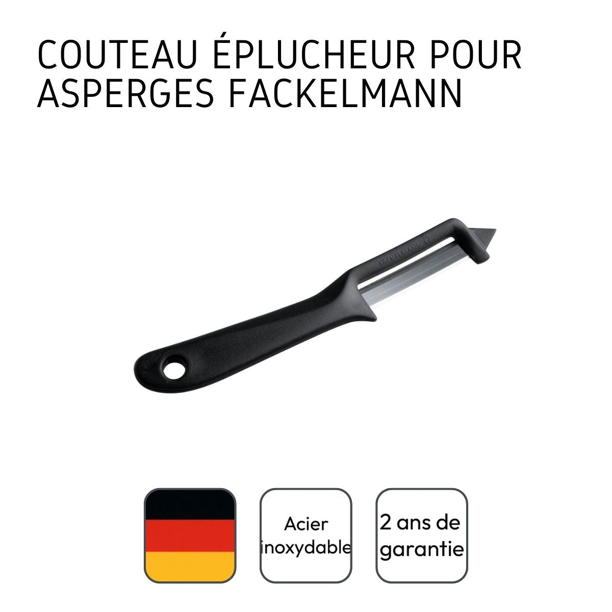 Eplucheur multifonction pour légumes18 cm  Divers Fackelmann - Mathon - 4