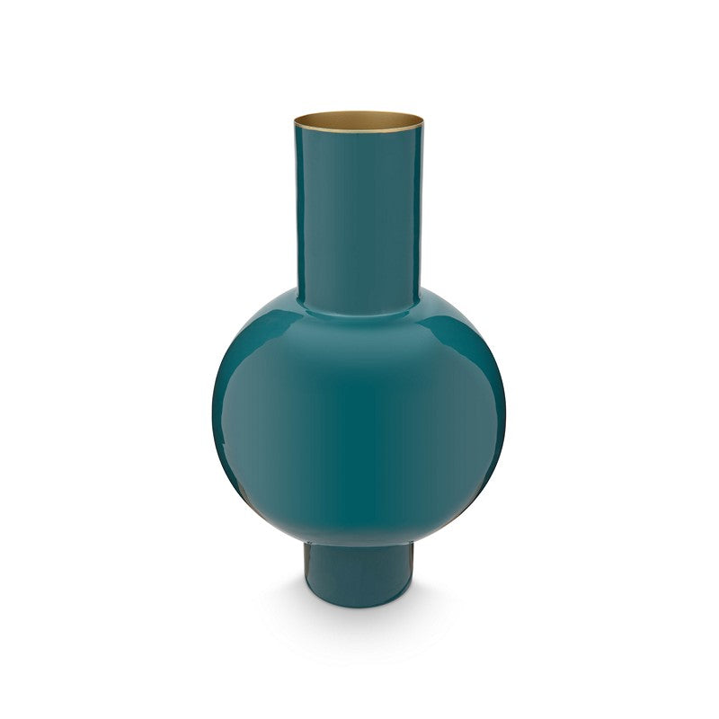 Vase métal M Vert foncé - 24x40cm Pip Studio - Mathon
