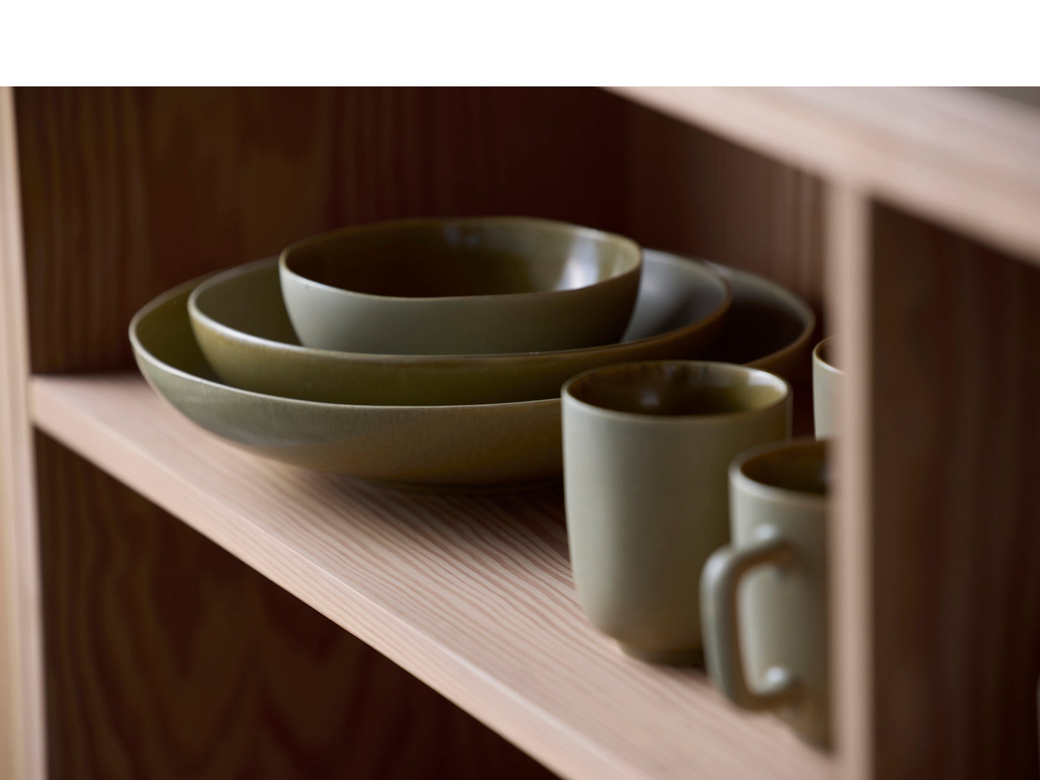 Mug UMAMI en grès Vert pur Villa Collection - Mathon - 6