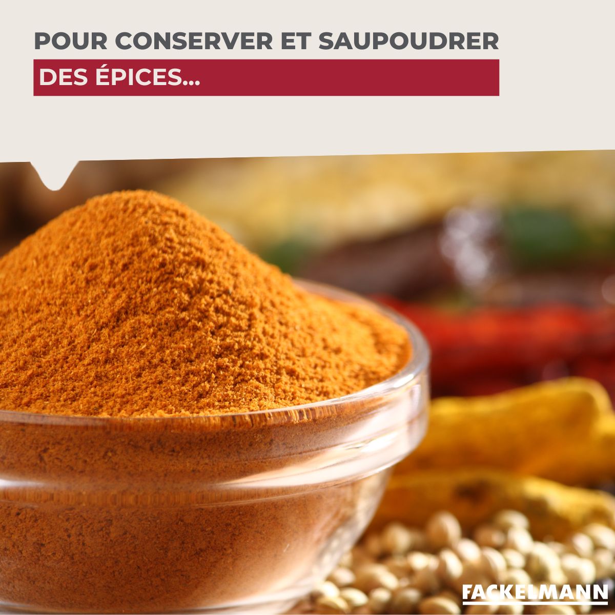 Saupoudreuse en verre et couvercle inox 14 cm  Basic Fackelmann - Mathon - 8