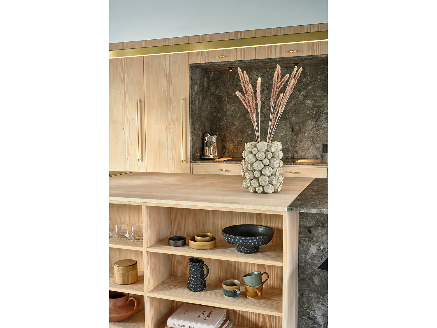 Plat VAEST en terre cuite Mat noir Villa Collection - Mathon - 6