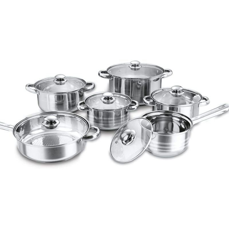Batterie de cuisine 12 pièces inox Royalty Line RL1231 Royalty Line - Mathon - 4