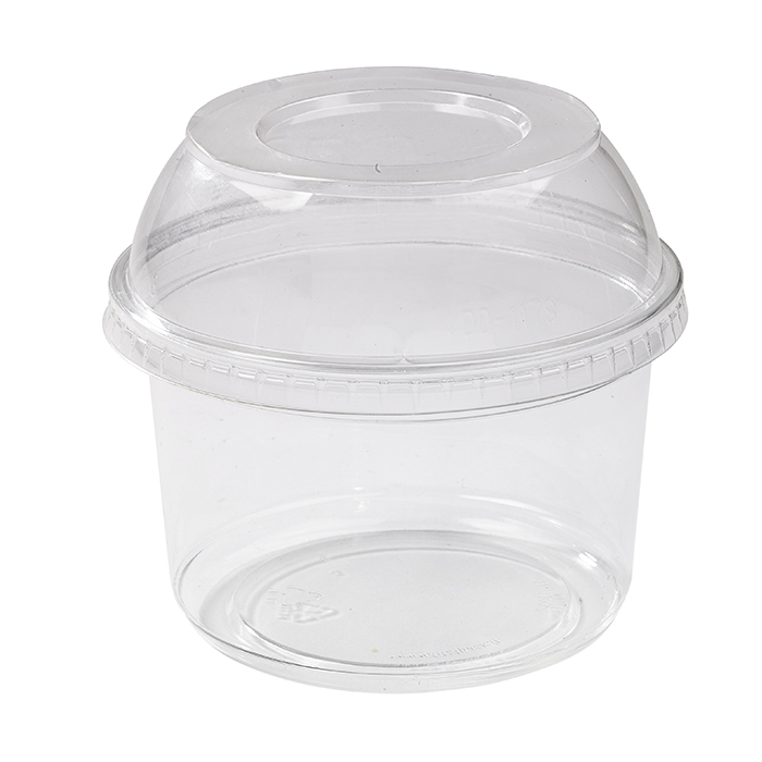 50Pcs - Pot Deli rond PET transparent  H61mm 360ml FirstPack - Mathon - 2