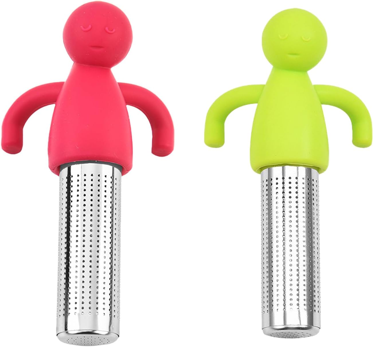 Lot de 2 infuseurs à thé humanoïdes en acier inoxydable Vendos85 - Mathon