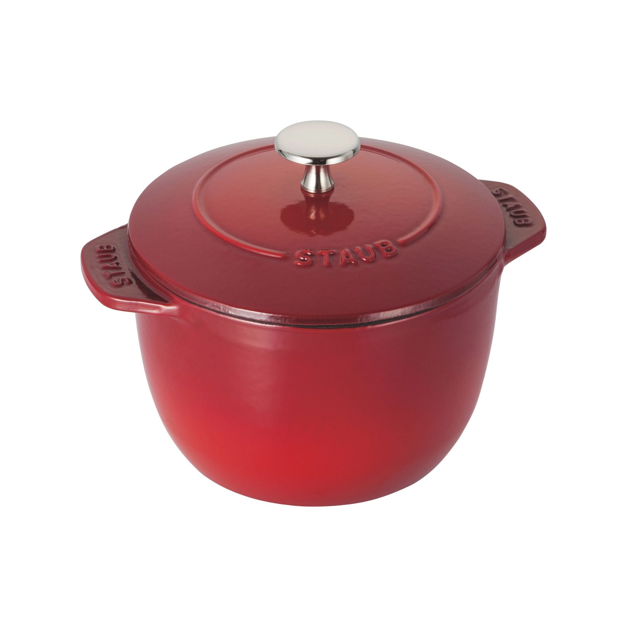 Cocotte à riz 16 cm, Rond(e), Cerise, Fonte Staub - Mathon - 1