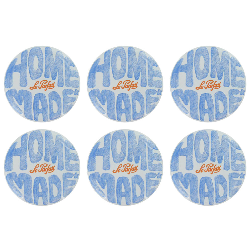 Sachet de 6 couvercles pour pots à confiture 8,2 cm Le Parfait - Mathon - 1