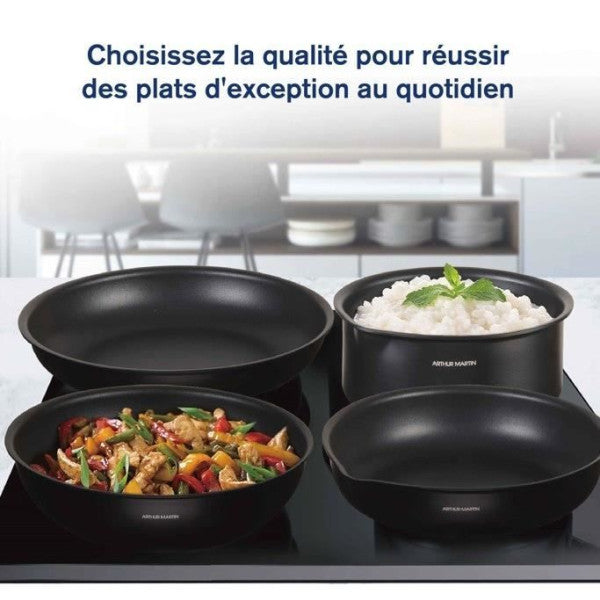 Batterie De Cuisine - Tous Feux Dont Induction - Arthur Martin - Am053 Arthur Martin - Mathon - 2