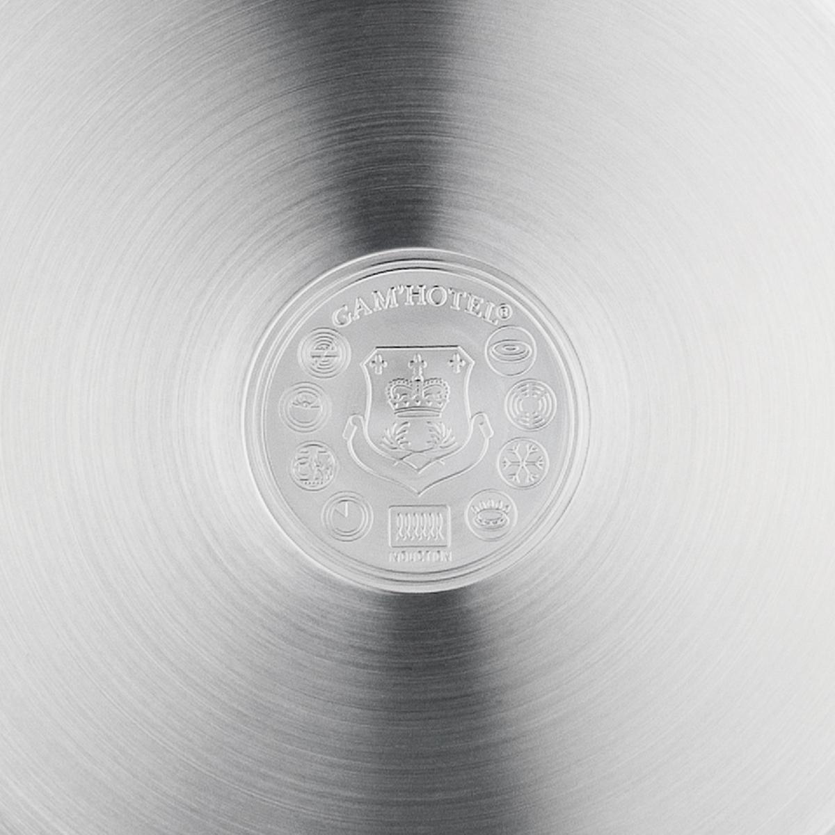 Poêle inox 20x5cm induction Gam Hotel - Mathon - 5