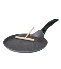 Crêpière 25 cm, avec répartiteur Stoneline - Mathon - 1