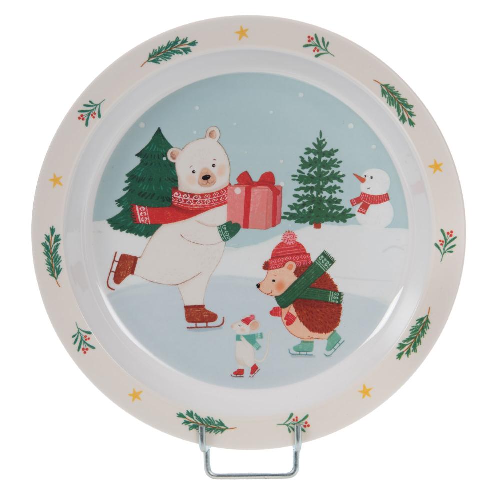 Coffret déjeuner 5 pièces hiver patinoire Amadeus - Mathon - 2